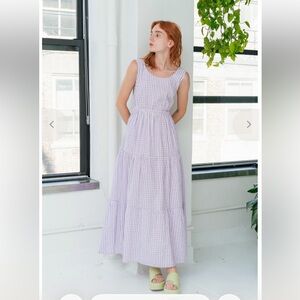 Rujuta xl Emma tier lilac dress